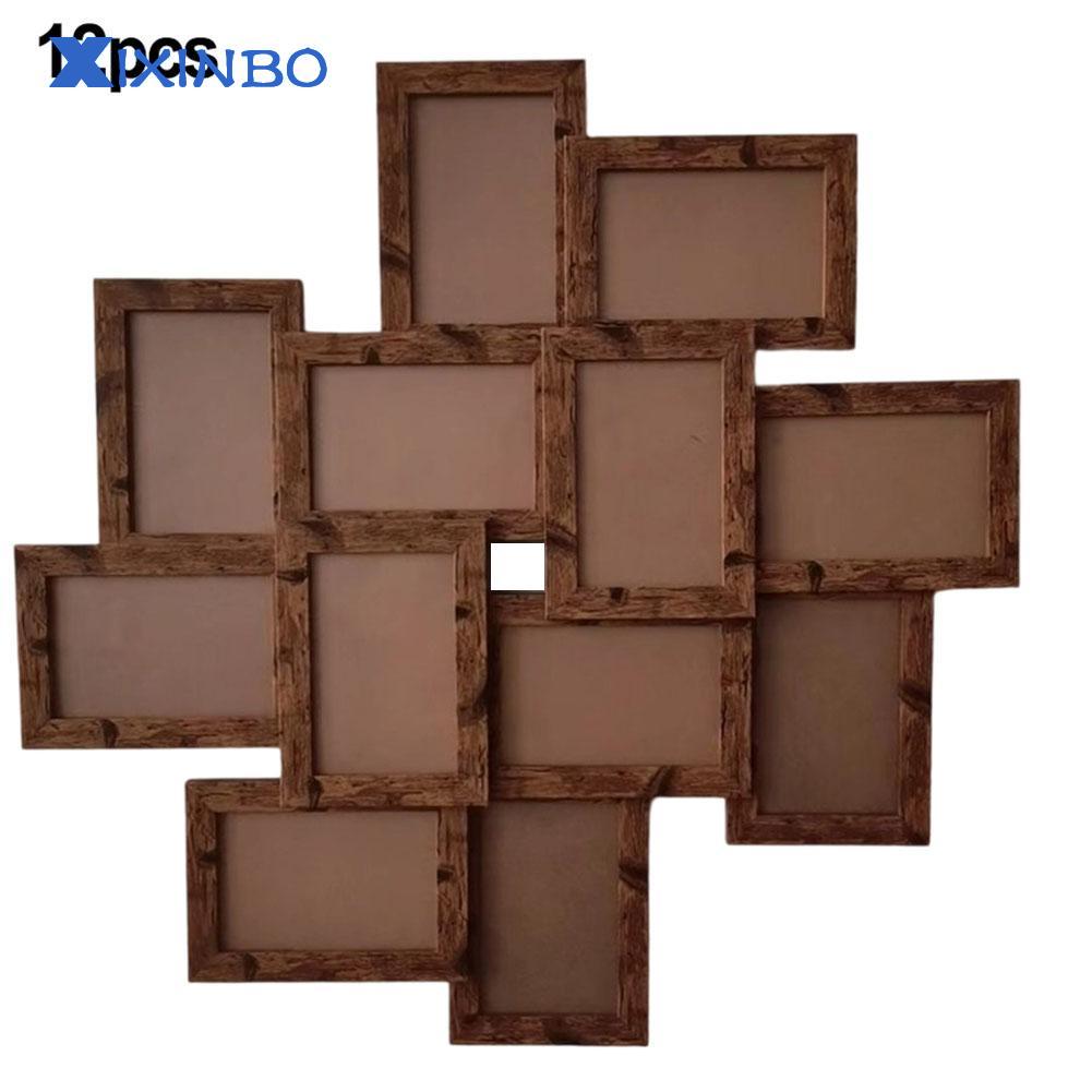 XIXINBO 12 Pack 4x6 Collage Photo Frames Set for Home and Office Wall Displays ราคา 1,709 บาท*ส่งฟรี