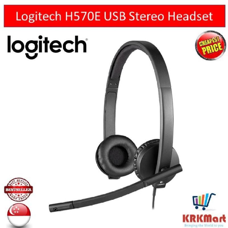 (Ready Stock)Logitech H570E USB Stereo Headset Singapore