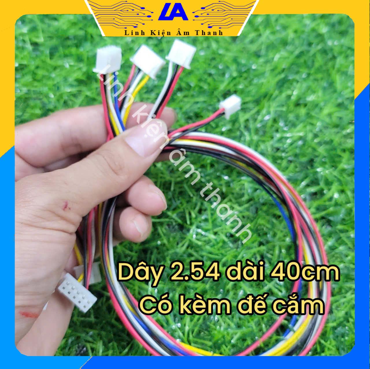 Dây Jack 2.54 Kết Nối Bo Mạch Dài 40cm 2 Đầu Cái