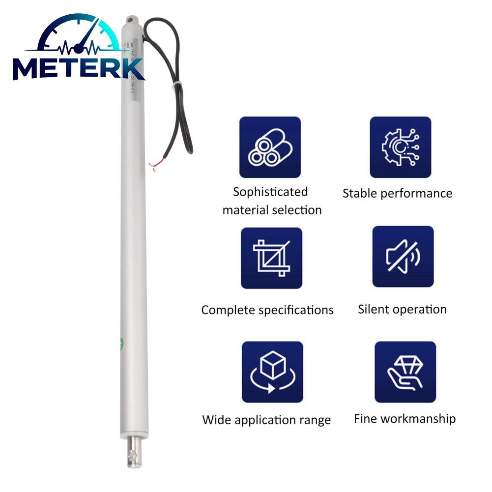 Meterk Linear Motion Actuator IP65 Protection Micro Linear Actuator 250mm Stroke with Internal Limit Switch for Lift Bed ราคา 2,405 บาท*ส่งฟรี