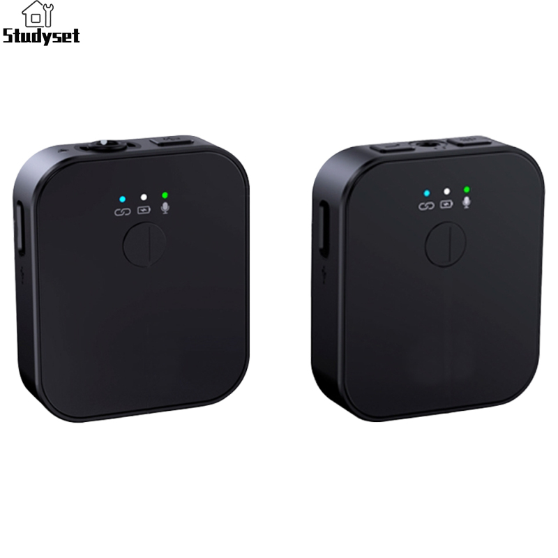 Studyset in stock Wireless Lavalier Microphone Professional Lapel Intelligent Noise Reduction Wireless Lavalier Microphones For Video Recording Interview Vlog Program Recording ราคา 5,166 บาท*ส่งฟรี