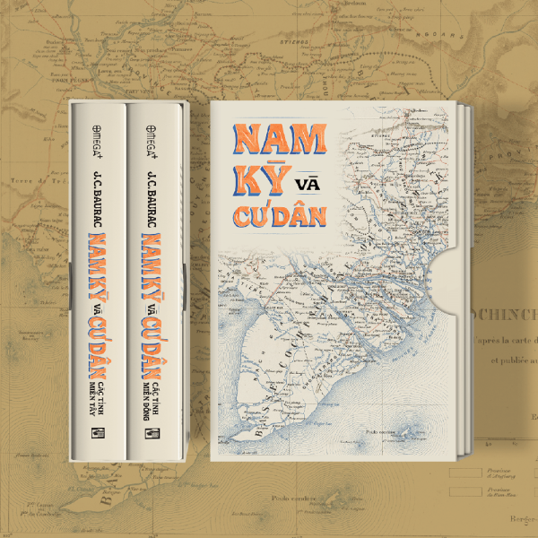 Sách Nam Kỳ Và Cư Dân: Combo 2 cuốn Các Tỉnh Miền Đông & Tây - Tác Phẩm Lịch Sử Ghi Chép Mọi Thứ Về Nam Kỳ