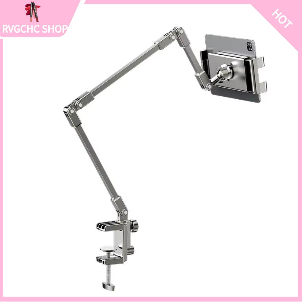 RVGCHC SHOP Xoay 360 độ Giá đỡ máy tính bảng 3 phần tay áo Có thể điều chỉnh Giá đỡ lười biếng  Có thể gập lại Giá đỡ điện thoại cạnh giường Cho Điện thoại 5-12 inch iPad Pro Mini cho Xiaomi