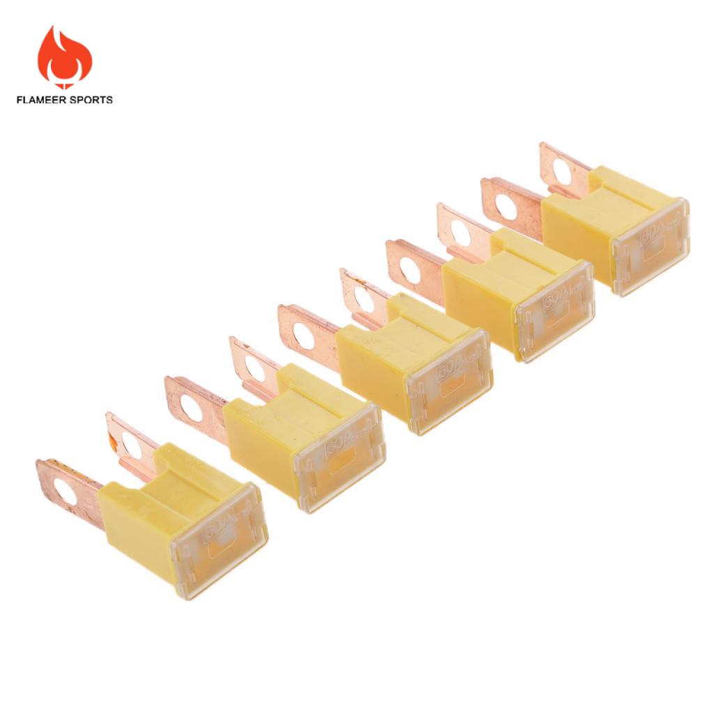 Hộp flameer hình 60A màu vàng