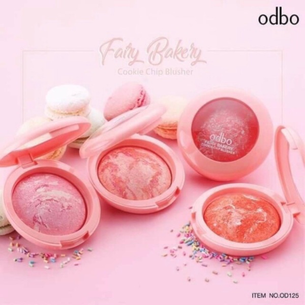 PHẤN MÁ HỒNG ÁNH NHŨ ODBO FAIRY BAKERY BLUSHER giá rẻ