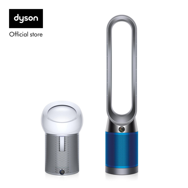 Dyson Pure Cool™ TP04 Air Purifier Tower Fan Iron Blue with Pure Cool Me™ Personal Air Purifier Fan White Silver worth $499 Singapore