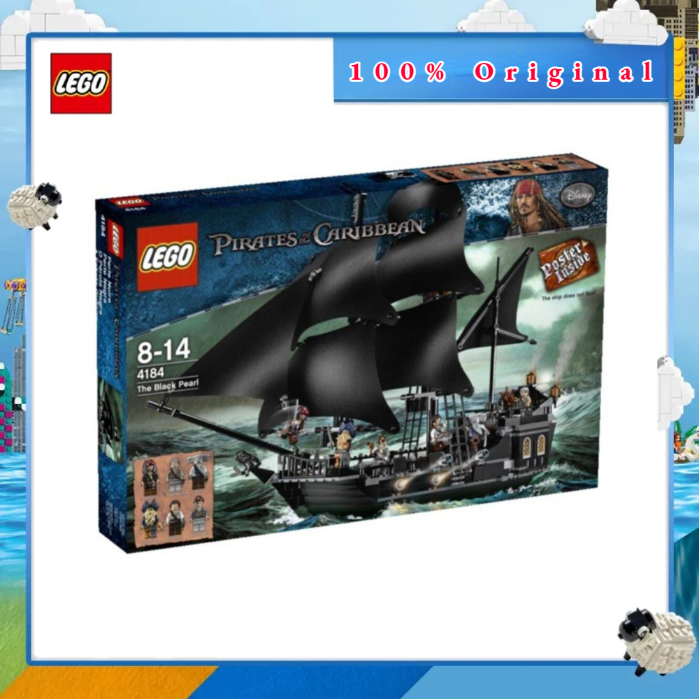 LEGO Pirates of the Caribbean Black Pearl 4184 (Discontinued by manufacturer) 8+ lego xếp hình