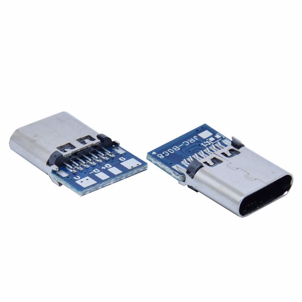 KNQ12 Micro USB PCB Ngăn chứa Bộ điều hợp bộ thu USB Hàn Thông qua các lỗ Bộ chuyển đổi ổ cắm Micro USB 2.0 Đầu nối loại C Ổ cắm nữ 14 chân