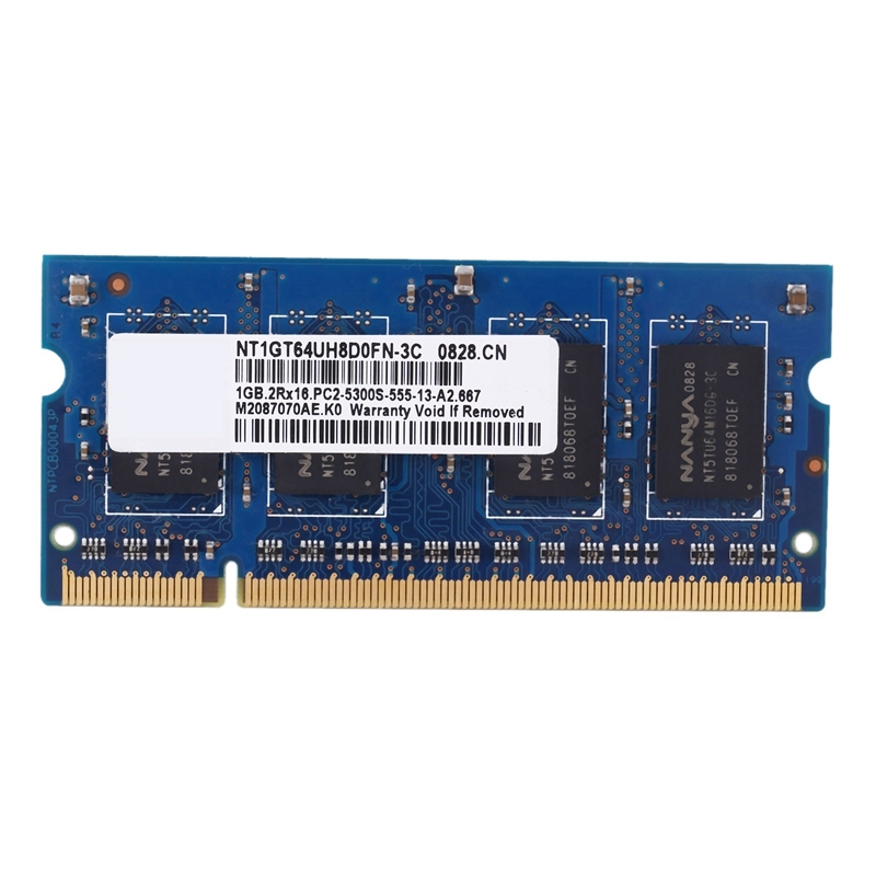 Bảng giá DDR2 1GB Laptop RAM Memory PC2-5300S 667MHz 1.8V 2RX16 200Pins SODIMM Notebook Memory for Intel AMD Phong Vũ