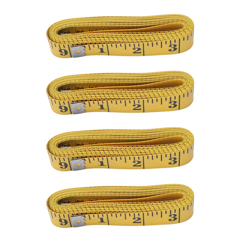 4X Soft 3Meter 300CM Sewing Tailor Tape Body Measuring Measure Ruler Dressmaking