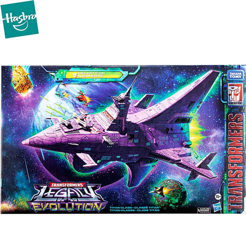 barang kualiti Hasbro Transformrs Legacy Evolution Decepticon Nemesis Titan Class Action Figure Collectible Model Toys Gifts hadiah ราคา 11,280 บาท*ส่งฟรี