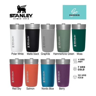 Stanley GO Series Vacuum Cup Tumbler 470ml Insulated Coffee Tea Cup Office Home Desk