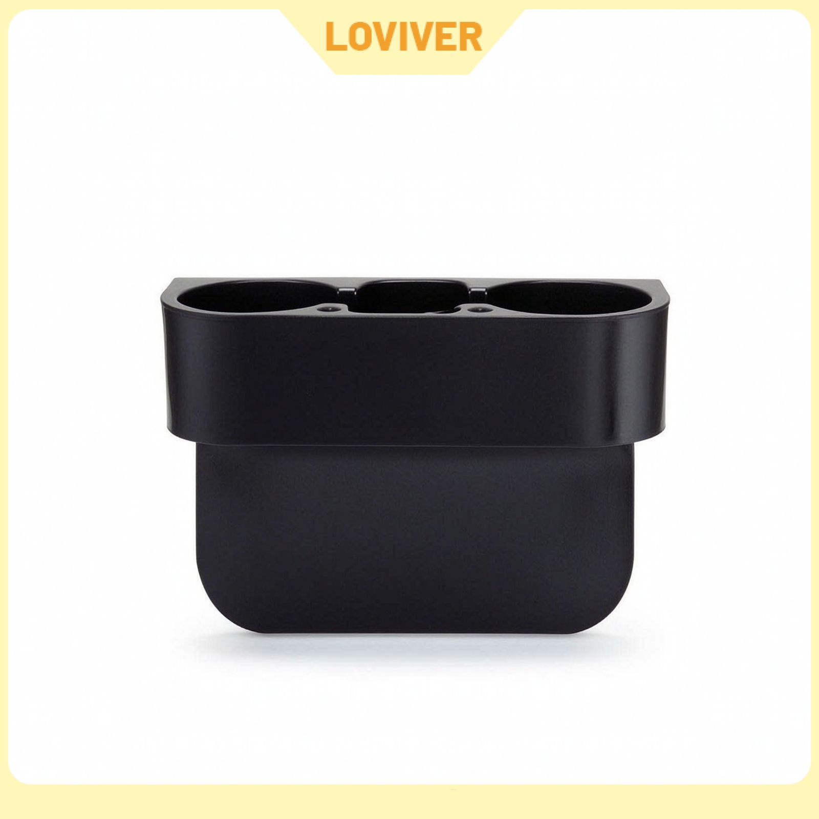 LOVIVER Space-Saving Car Seat Space Organizer with Cup Holder Universal Car Seat Space Storage Box Slim Auto Console Side Storage Box Compact for Commuters ราคา 5,269 บาท*ส่งฟรี