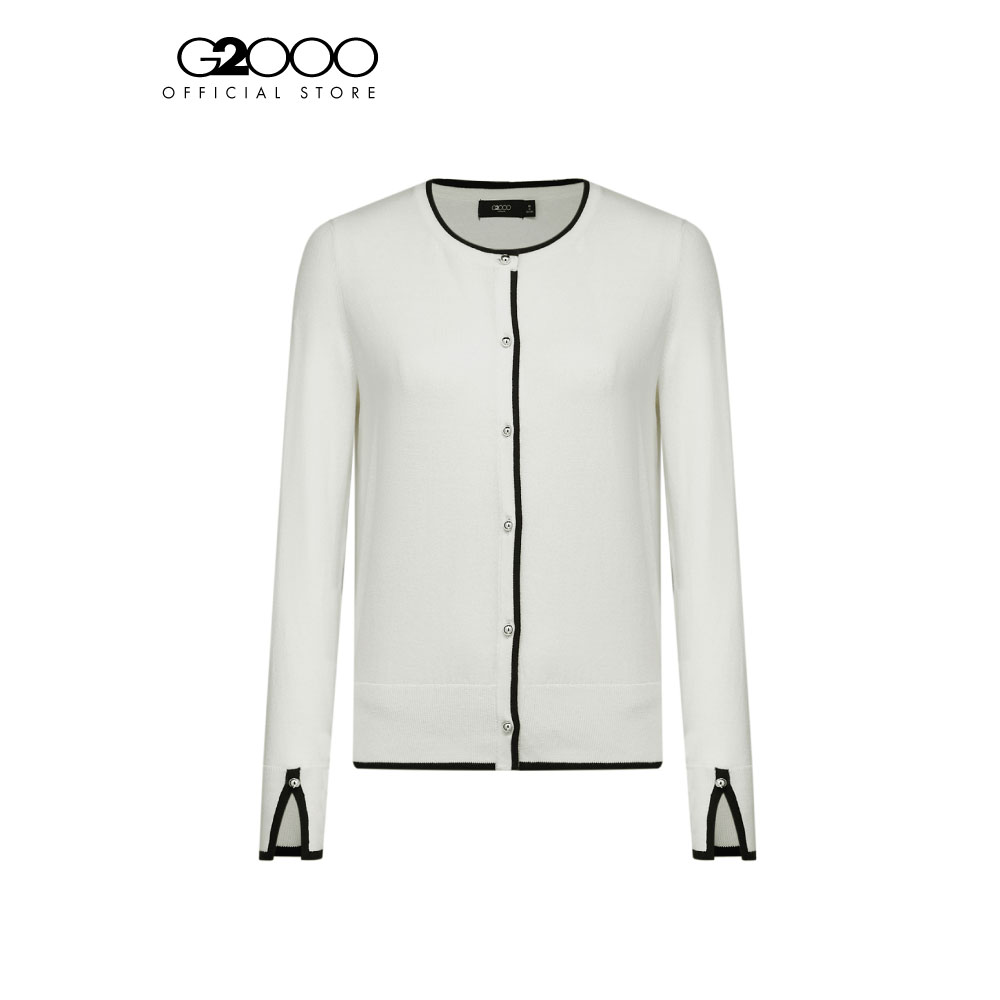 G2000 เสื้อคาร์ดิแกนสำหรับผู้หญิง Regular Fit 4627840102 (Regular Fit) รุ่น 4627840102 OFF-WHITE ราคา 1,640 บาท*ส่งฟรี