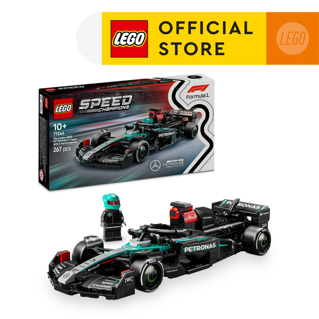 Lego Speed Champions 77244 Mercedes-Amg F1 W15 Race Car (267 Pieces) Building Toy (10 Years+) Harga 493,050 rupiah*Gratis Ongkir