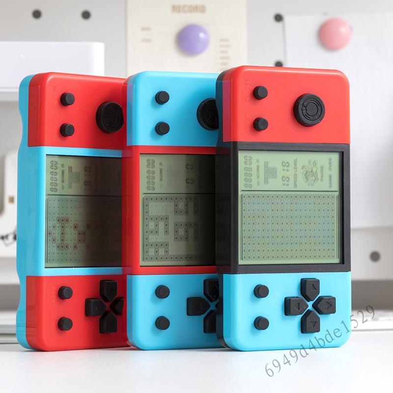 คอนโซลเกม Tetris คลาสสิกขนาด 3.5 นิ้ว - ของเล่นมือถือย้อนยุคสำหรับเด็กหน้าจอขนาดใหญ่ ราคา  77 บาท*ส่งฟรี