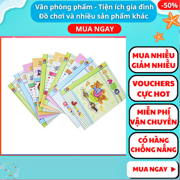 Lốc 5 cuốn tập ABC 200 trang 4 ô li loại tốt giá sỉ,vở 200 trang, vở 4 ô li, Giá rẻ, Chất lượng, Văn phòng phẩm, Vở học sinh, Vở viết chữ đẹp, đồ dùng học tập, Aplusmart