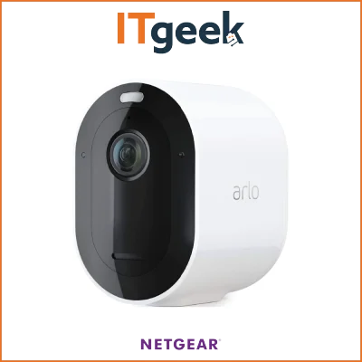 Netgear Arlo-Pro 3 2K QHD Wire-Free Indoor/Outdoor Security Cam with Audio-2 way (VMC4040P)