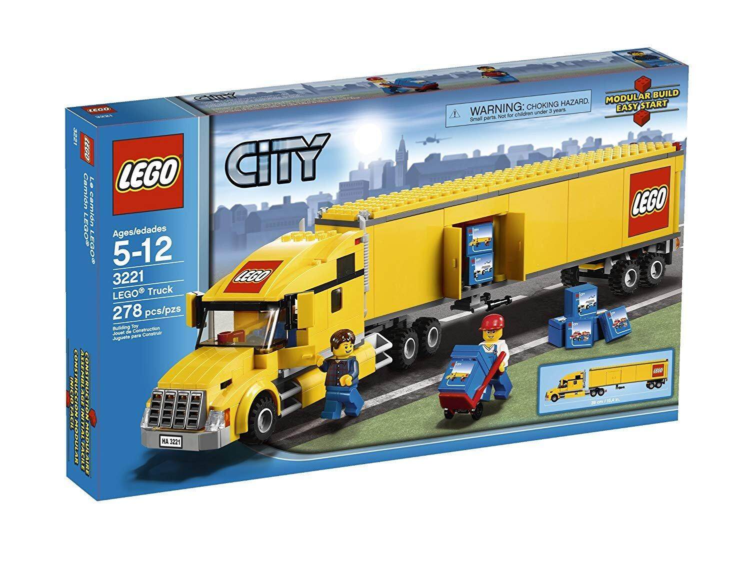 LEGO 3221 City Big Truck  278pcs 5+ lego xếp hình