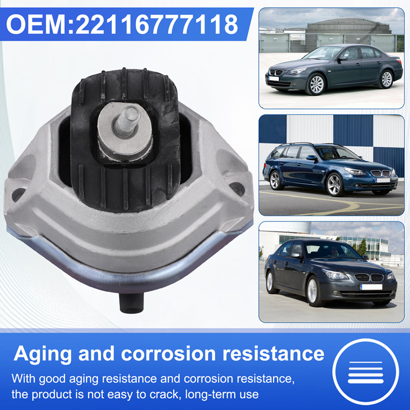 22116777118 Car Engine Bracket Engine Mount for 5' E60 E61 520d 520i 520Li N46 N43 2006-2010