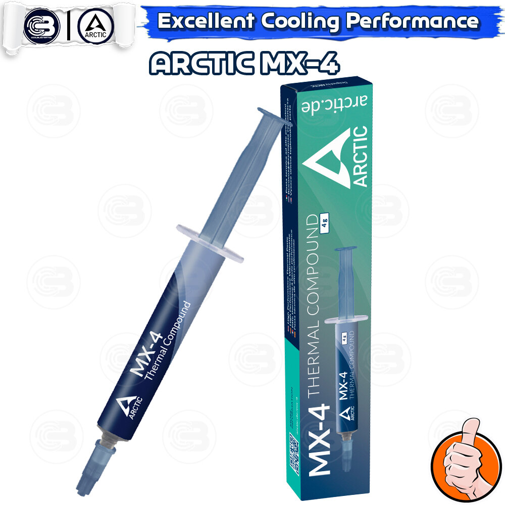 [CoolBlasterThai] ARCTIC MX-4 4g. Thermal compound (Heat sink silicone) (ซิลิโคนนำความร้อน) ราคา 279 บาท*ส่งฟรี