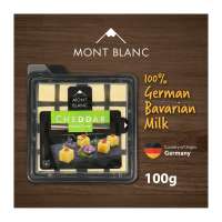 Mont Blanc Premium Cheddar Cheese Cubes 100G