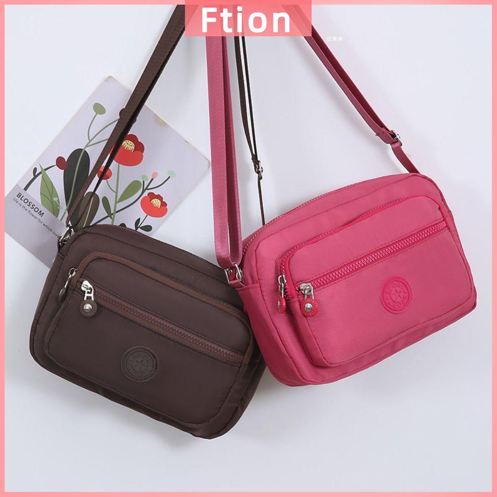 FTION Nylon Túi đeo chéo Trọng lượng nhẹ Thường ngày Túi đựng điện thoại Bền Túi du lịch Phụ nữ