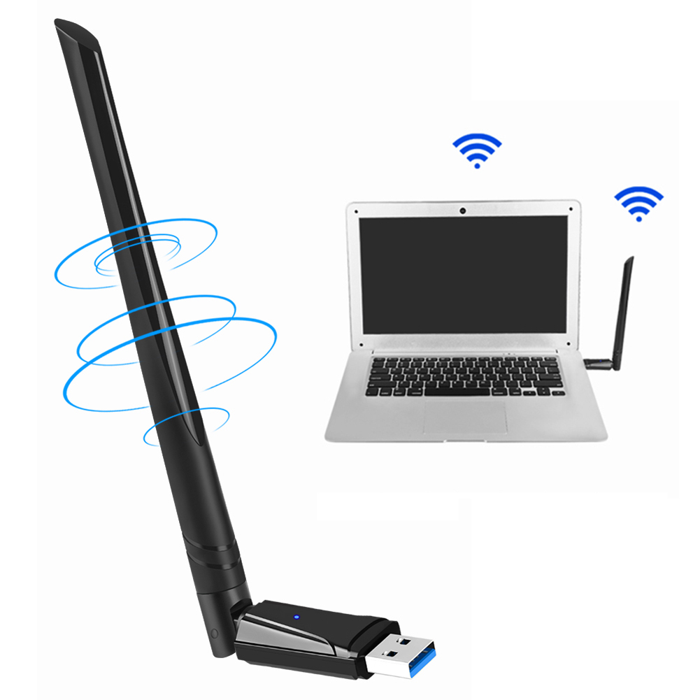 WiFi 6 2 ใน 1 ดองเกิล 900Mbps Dual Band 2.4G และ 5GHz รับสัญญาณไร้สาย 5dbi เสาอากาศ USB ดองเกิลรับสัญญาณสำหรับ Windows 7/10/11 ลินุกซ์ ราคา 10,045 บาท*ส่งฟรี
