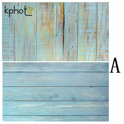 【 Ready Stock 】Kphoto 54*82cm Double Sides Wood Waterproof Backdrop Paper Wallpaper Food Grain Photography Photo Studio Background Cloth Props