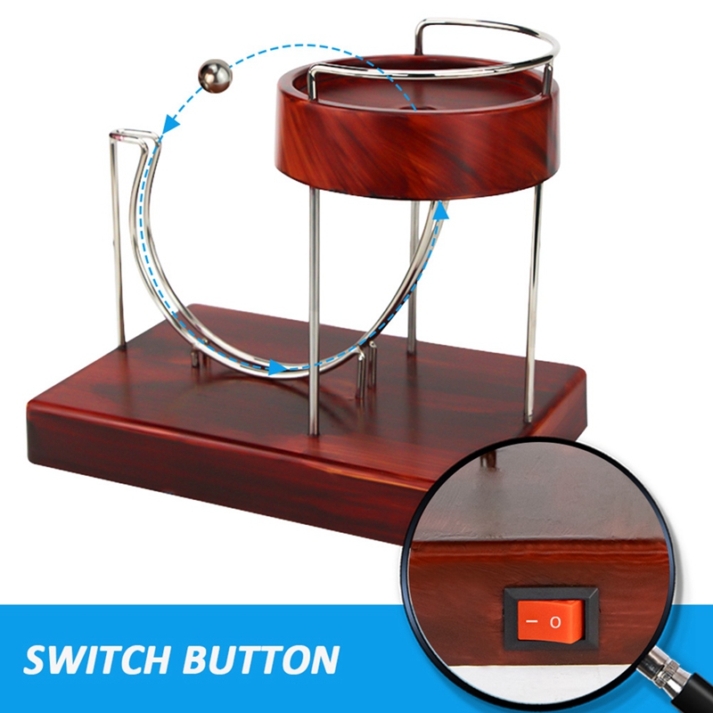 Kinetic Art Perpetual Movement Machine Kinetic Art Motion Inertial Metal Automatic Jumping Table Toy