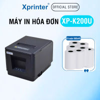 Máy In Bill Xprinter XP-T80W K80 USB + WiFi In Hóa Đơn In Nhiệt