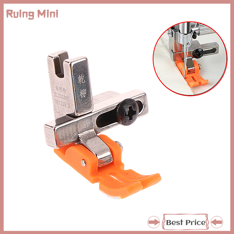 Ruing 1Pc Plastic Multifunctional Presser Foot T3 Universal Presser Foot Left and Right Unilateral Flat Car Presser Foot