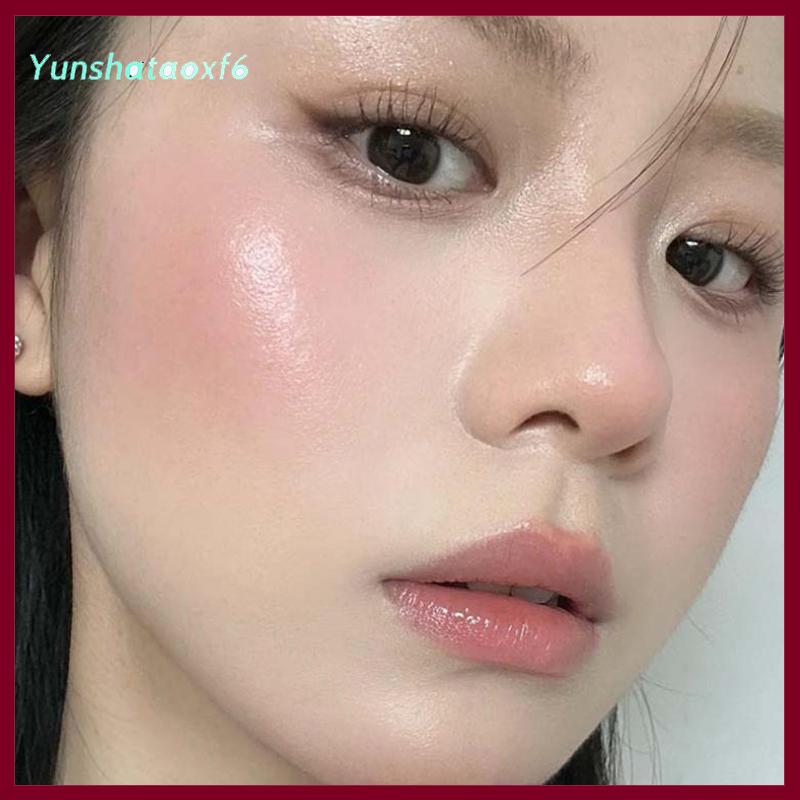yunshataoxf Cappuvini dễ thương mèo Son bóng dưỡng ẩm mịn màng và lâu dài môi Men 4 màu dễ dàng để áp dụng môi vết bẩn cho người mới bắt đầu