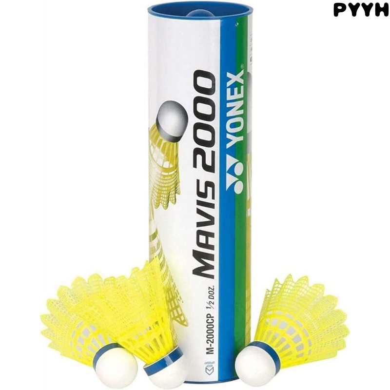 [Hot][Hot]YONEX Mavis 2000  Nylon Championship Shuttle - Yellow (1/2  Fight )