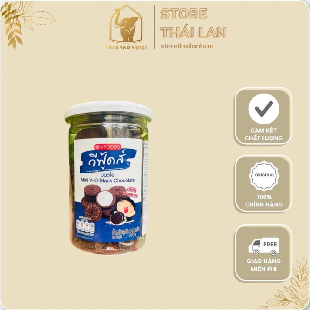 BÁNH OREO VANI VFOODS THÁI LAN [HỦ 150G]