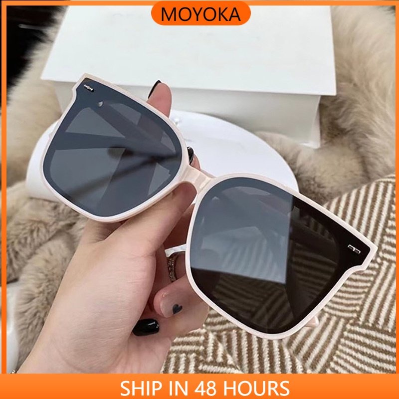 MOYOKA Kính Mát Chống Tia UV 100% Thời Trang Cho Nam Và Nữ Kính Râm Kính Mát Nam Kính Đen