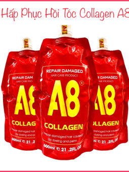 Hấp dầu ủ tóc Collagen A8 600ml