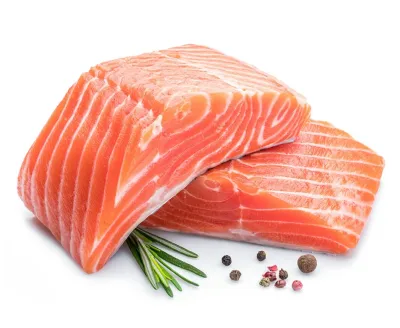 Norwegian Salmon Portion Cut 350/400gm
