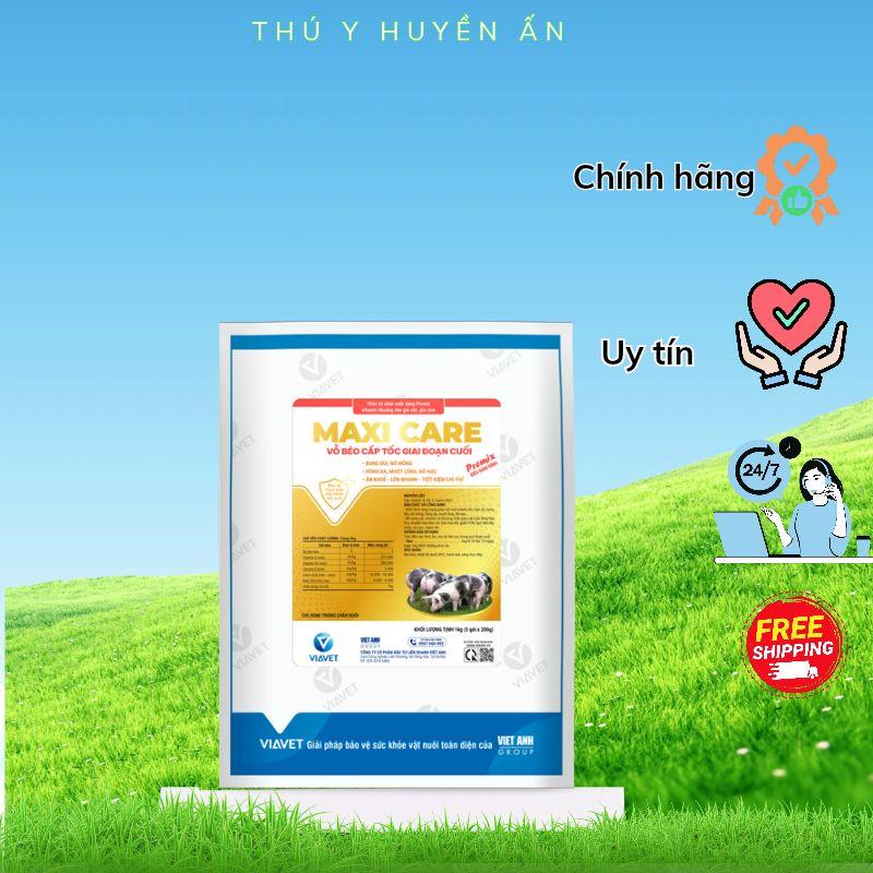 THUỐC THÚ Y – MAXI CARE VỖ BÉO CẤP TỐC GIAI ĐOẠN CUỐI BUNG ĐÙI, NỞ MÔNG HỒNG DA, MƯỢT LÔNG, ĐỎ NẠC ĂN KHOẺ – LỚN NHANH – TIẾT KIỆM CHI PHÍ