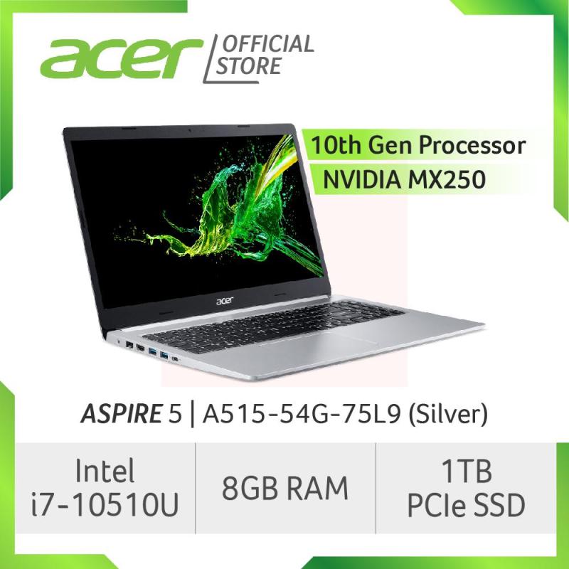 Acer Aspire 5 A515-54G-75L9 (Silver) Laptop with LATEST 10th Gen Intel Core i7-10510U Processor