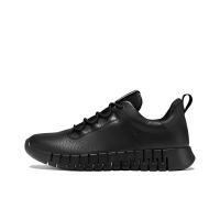 Ecco Smart Series Cow Leather Waterproof And Breathable Lightweight Low top Casual Shoes Mens Black 52522401001