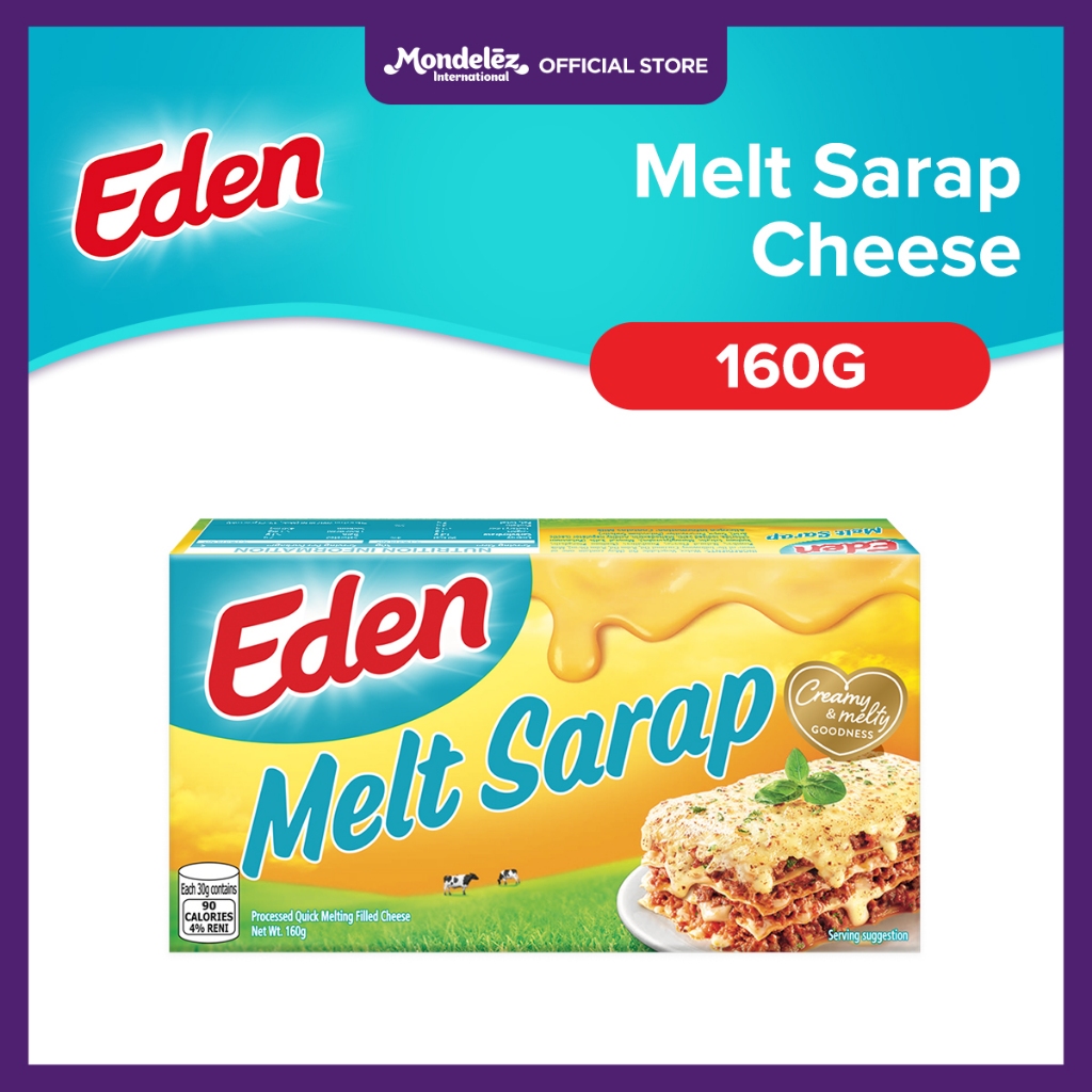 Eden Cheese 160G - Real Milk & Vitamins A & B2, Melting Filled