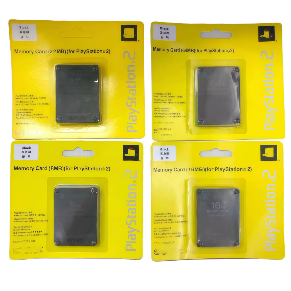 PS2 Memory card FMCB Function PS2 Memory card 8MB/16MB/32MB/64MB Sufficient quantity, no issues