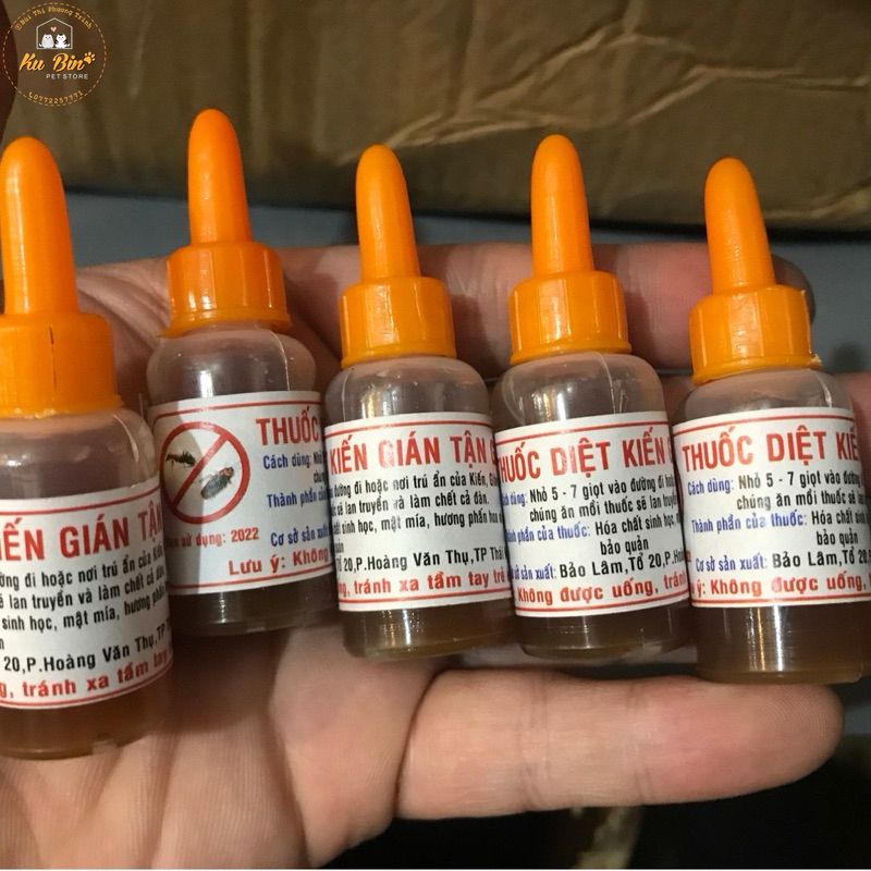 Thuốᴄ diệt kiến, gián sinh học không độc hại