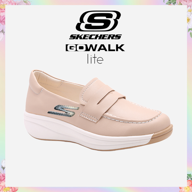 Skechers giày sneaker da thật thoải mái skechers nữ rolling stones street uno - sk99030801