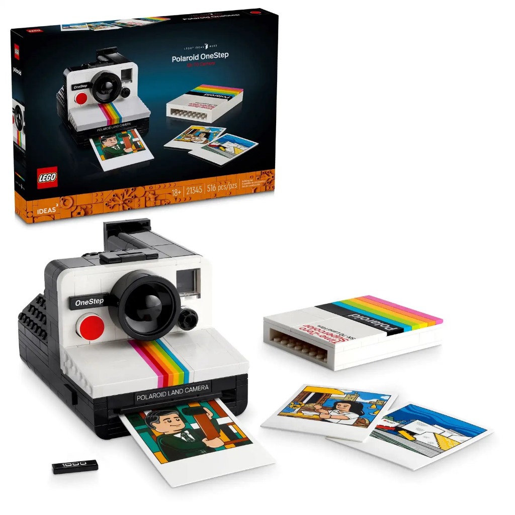 Lego 21345 polaroid onestep sx-70 camera - mô hình lắp ghép máy ảnh polaroid onestep sx-70