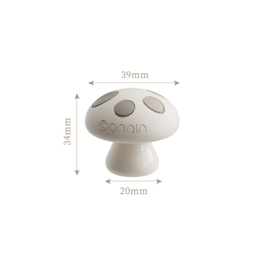 FANGCU272 Hình nấm Nút nhấn bồn cầu Bảo vệ móng tay Chất kết dính Máy ép bồn cầu Phổ quát Đa chức năng Công tắc nhấn bồn nước - 5