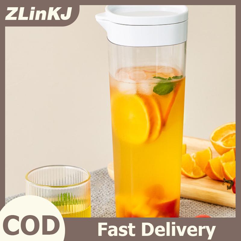 ZLinKJ Máy pha cà phê pha cà phê lạnh thủ công 1,1L có tay cầm bình nước dung tích cao bình đựng nước trái cây cầm tay mùa hè