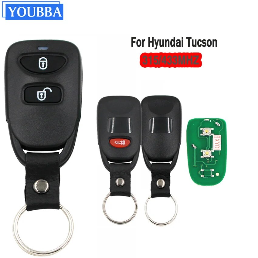 【Worth-Buy】 Car Key 315mhz 433mhz For Hyundai Santa Fe Tucson Elantr 2005 2006 2007 2008 2009 2010 Osloka-850t/311t 95430-2s201 95430-2e110