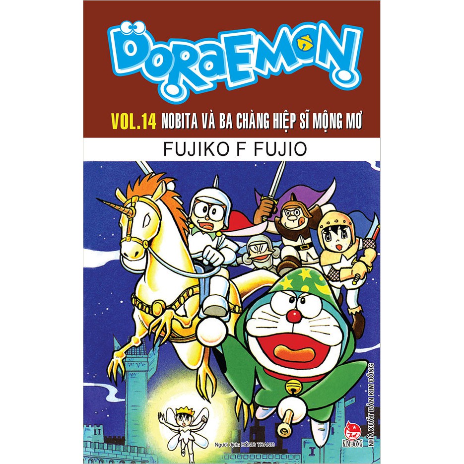 Truyện tranh Doraemon Truyện dài - Tập 14 - Nobita và ba chàng hiệp sĩ mộng mơ - NXB Kim Đồng